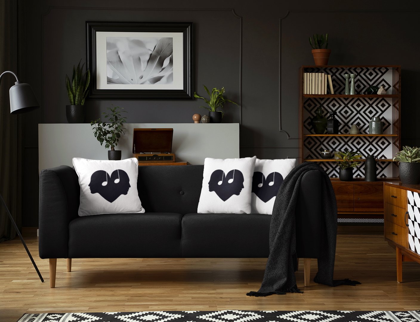 The Sound Of Reflection Sofa Pillows Merchandise