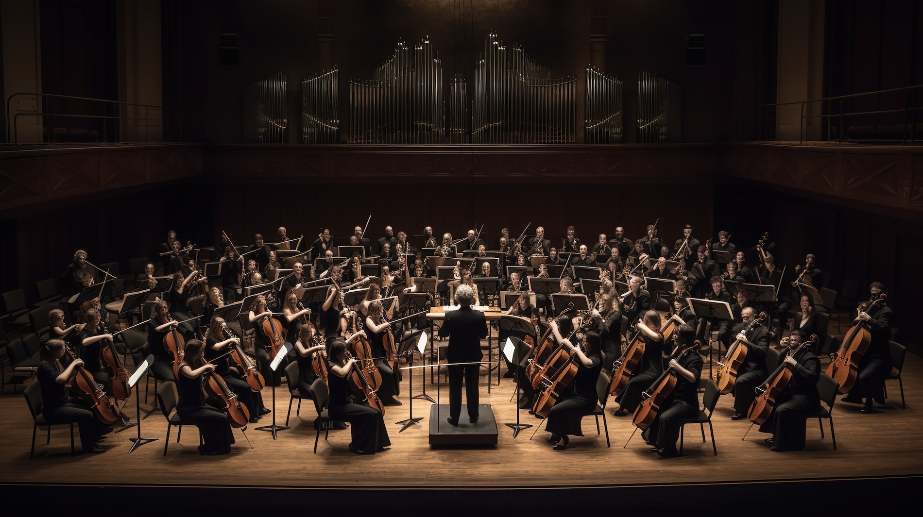 A 150 piece orchestra to showcase the scale of The Sound Of Reflection Hindi magnum opus by Shayan Italia